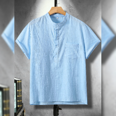 Camiseta casual de algodón para hombres.